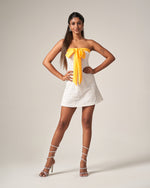 Present Me Mini Dress in Yellow