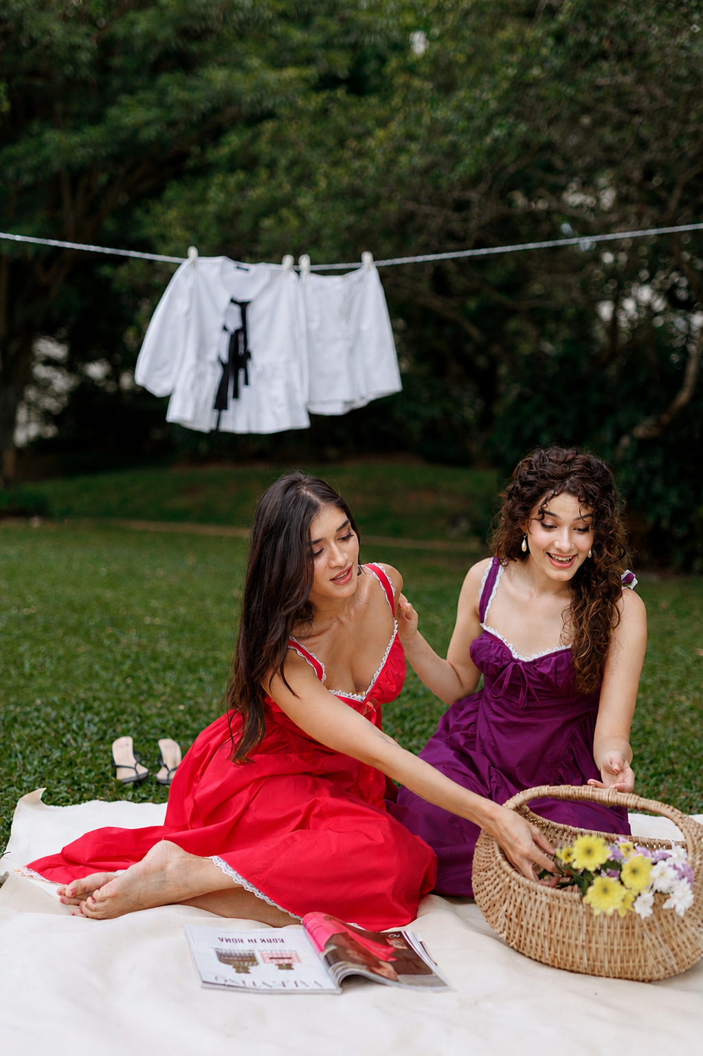 Plum Bustier Sundress