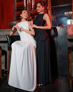 Cote Blanche Elegant Gown In Black