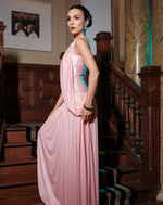Cote Blanche Elegant Gown In Pink