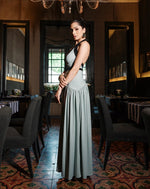 Eleste Noir Mint Gown