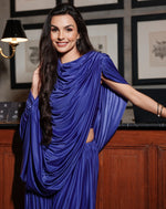 The Empress Draped In Sapphire