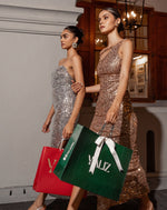 Misty Gold One Shoulder Sequin Evening Gown