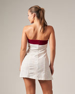 Present Me Mini Dress in Maroon