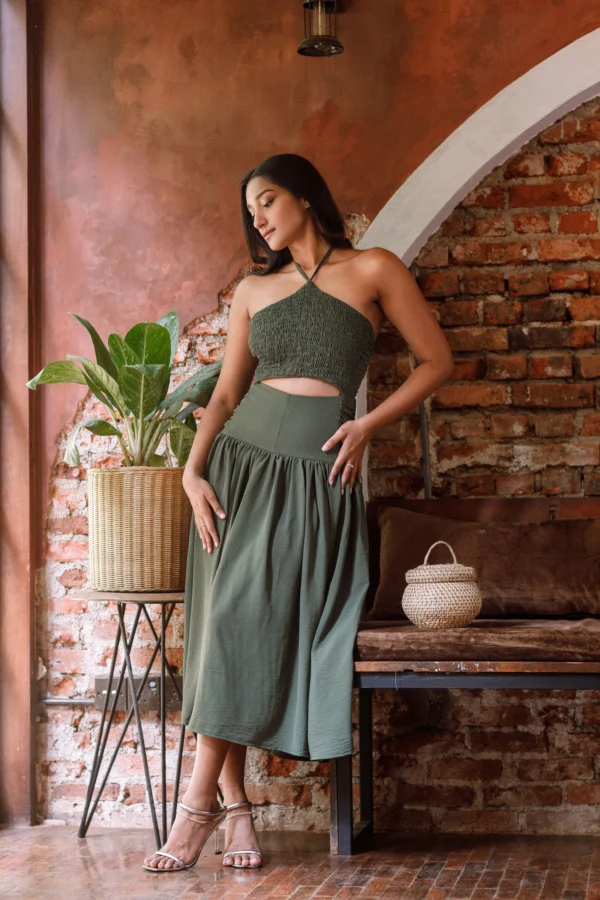 SAGE GREEN WILLOW DRESS