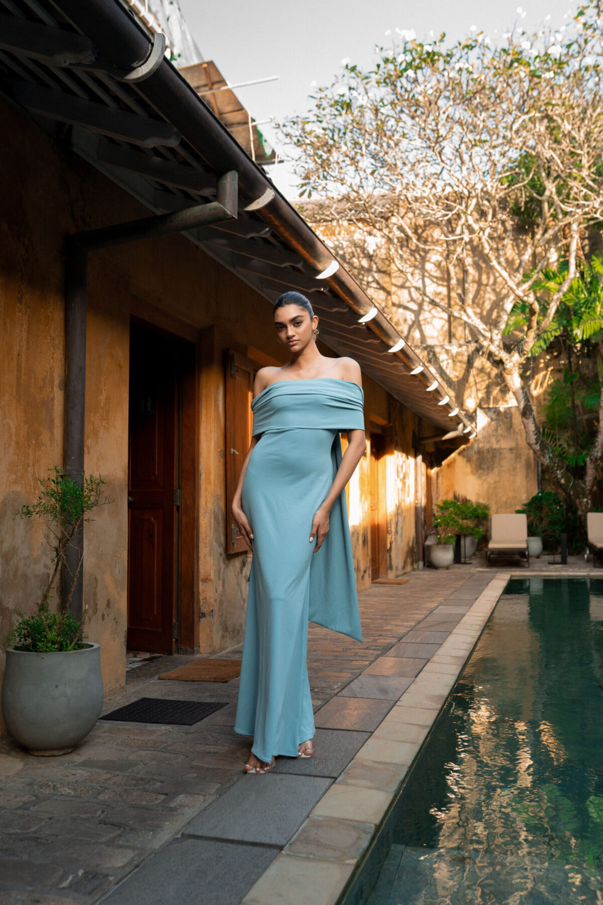 Turkish Blue Dress - Image 2