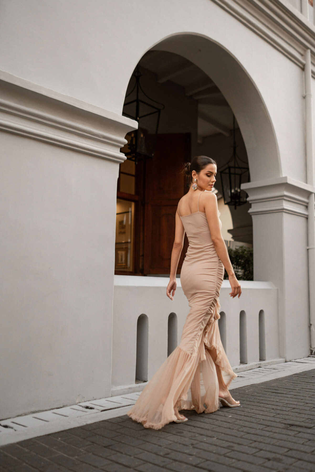 Cascading Ruffles Dress - Image 3