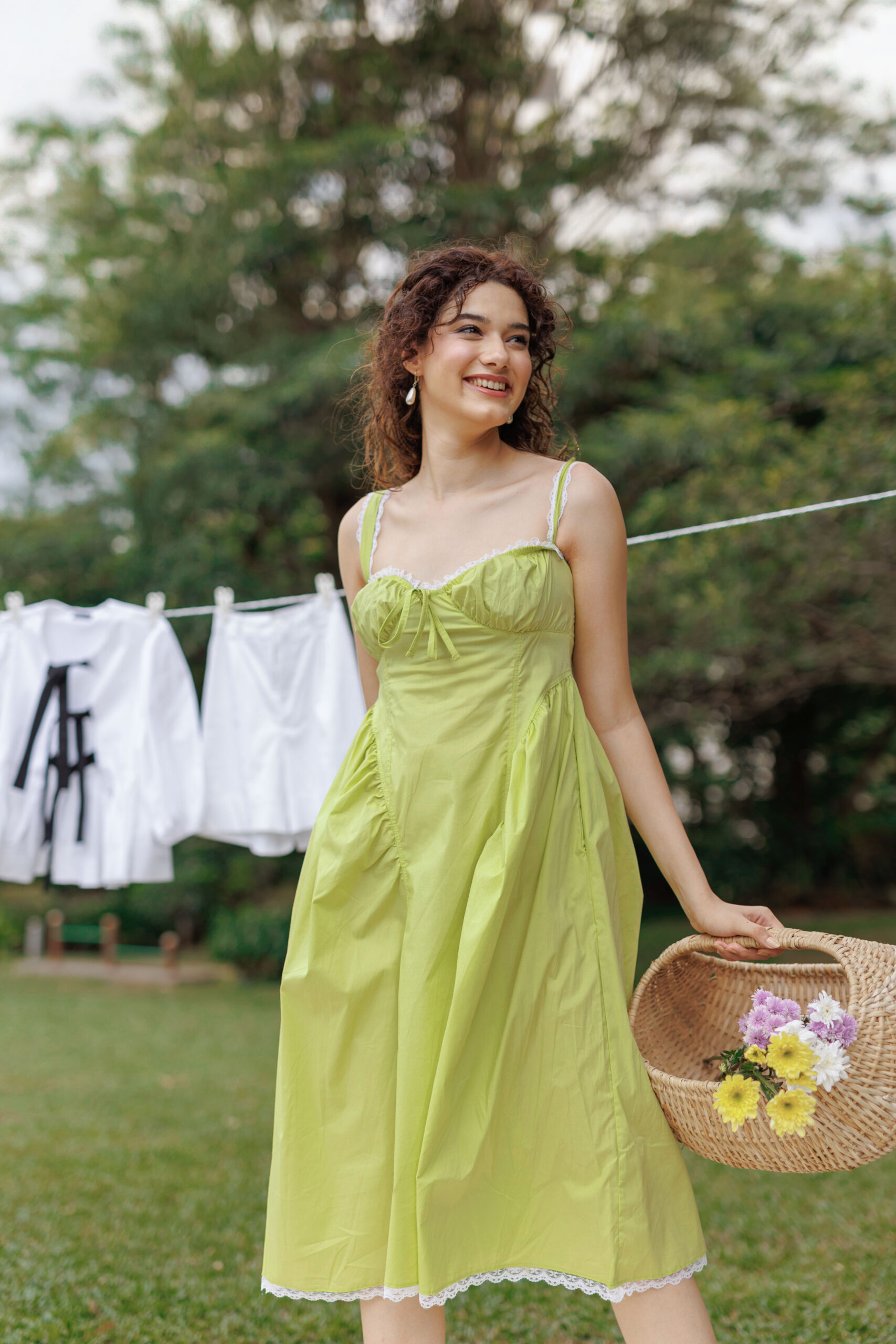 Cinnabar Bustier Sundress